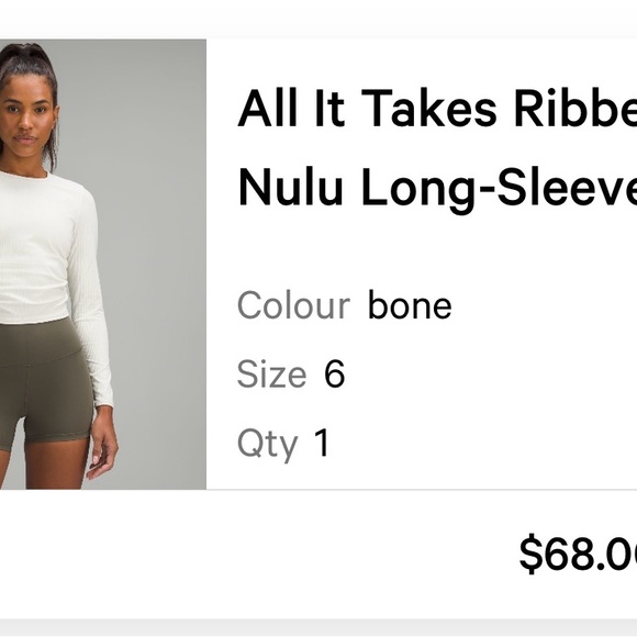 Lululemon set.Matching sweatpants,running shorts,bra,short and long sleeve tops. - Picture 3 of 5